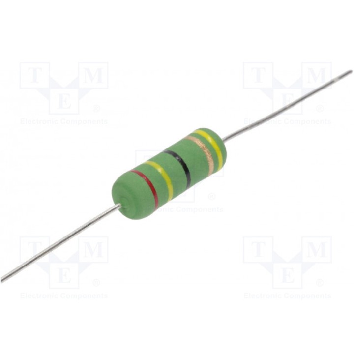 Резистор проволочный высоковольтный THT ROYAL OHM KNPA3WJ0240AA0 (KNPA3W-24R)