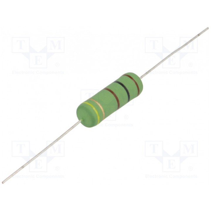 Резистор проволочный высоковольтный THT ROYAL OHM KNPA5WJ0101B00 (KNPA5W-100R)