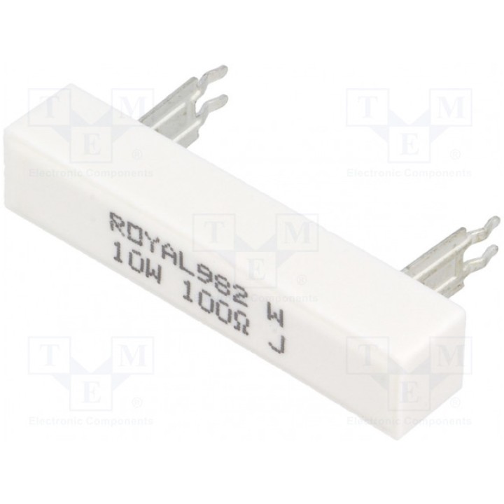 Резистор проволочный THT ROYAL OHM PRZDAWJW101B00 (PRZDAWJW101B00)