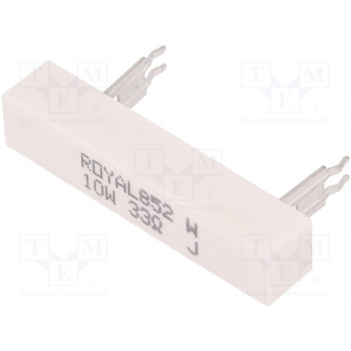 Резистор проволочный THT ROYAL OHM PRZDAWJW330B00 (PRZDAWJW330B00)