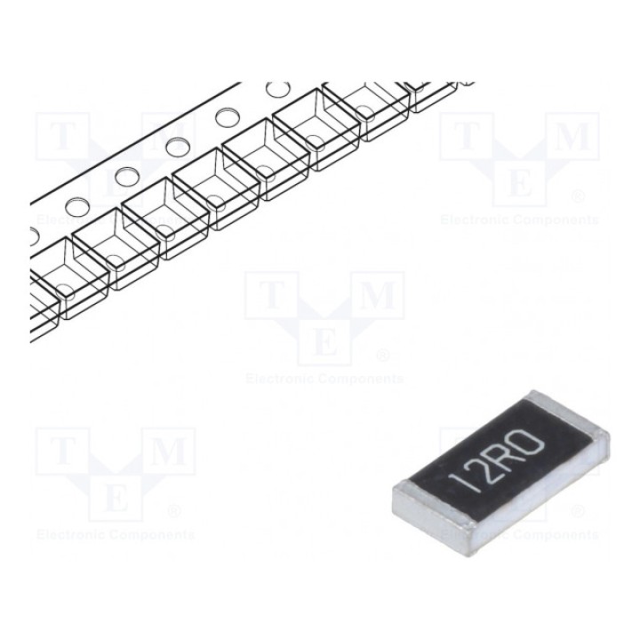 Резистор thick film большой мощности SMD ROYAL OHM SP123WF120JT2E (SP12-12R-1%)