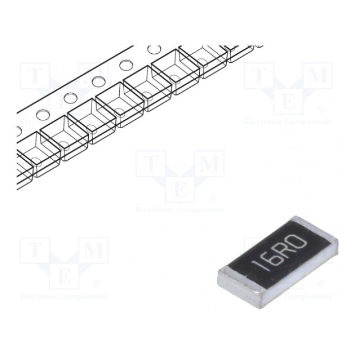 Резистор thick film большой мощности SMD ROYAL OHM SP123WF160JT2E (SP12-16R-1%)