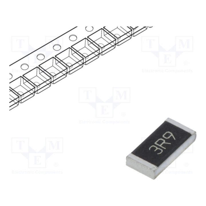 Резистор thick film большой мощности SMD ROYAL OHM SP123WJ039JT2E (SP12-3.9R)