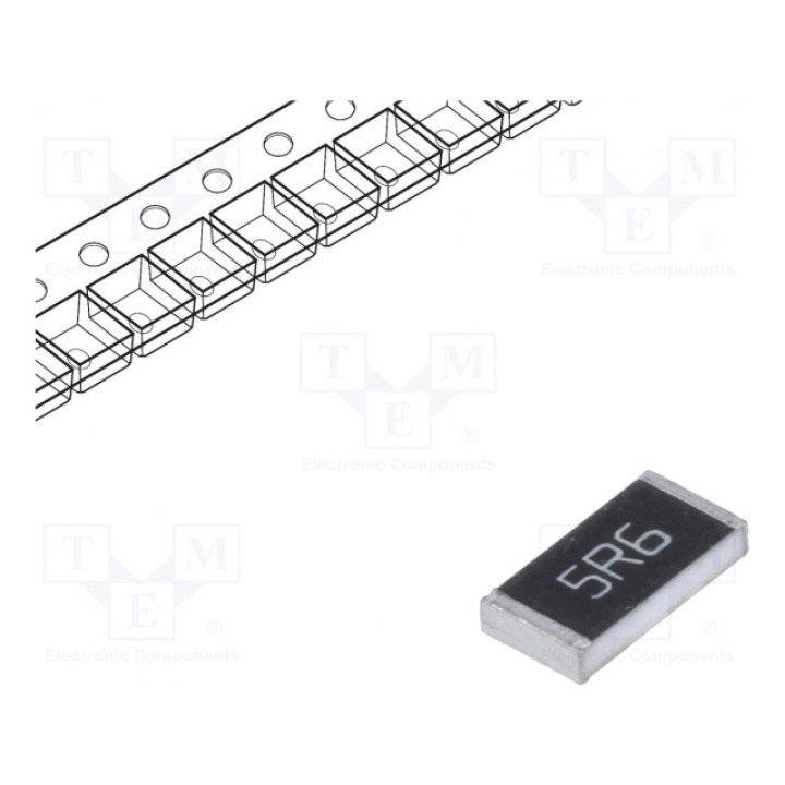 Резистор thick film большой мощности SMD ROYAL OHM SP123WJ056JT2E (SP12-5.6R)