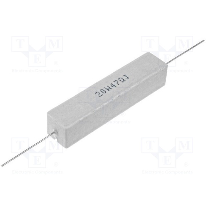 Резистор проволочный керамический SR PASSIVES CRL20W-0R1 (CRL20W-0R1)
