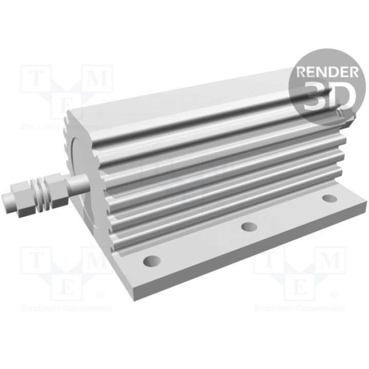 Резистор проволочный с радиатором TE Connectivity 1-1630019-8 (AX200WR-3K3)