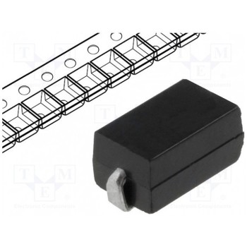 Резистор metal film SMD TE Connectivity SMDP-10K