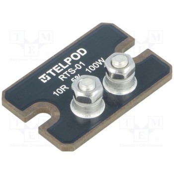 Резистор thick film винтами 10Ом TELPOD RTS-01-100-10R