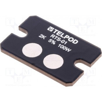 Резистор thick film винтами 2кОм TELPOD RTS-01-100-2K-1