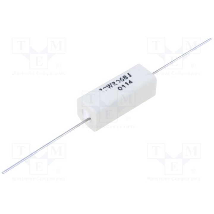 Резистор проволочный керамический TELPOD RWA10W-0R068 (RWA10W-0R068)
