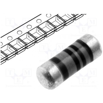 Резистор thin film SMD 0204 minimelf VISHAY SMDMM0204-10R