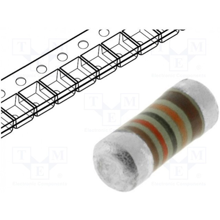 Резистор thin film SMD VISHAY SMM02040C1203FB300 (SMDMM0204-120K)