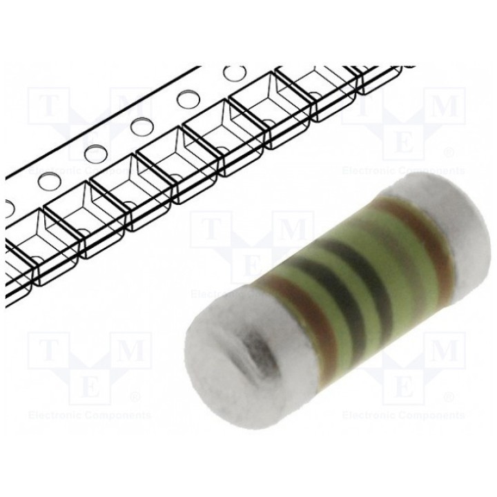 Резистор thin film SMD VISHAY MMA02040C1800FB300 (SMDMM0204-180R)