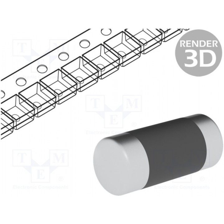 Резистор thin film SMD 0207 melf Viking CSRV0207FTDT1001 (CSRV0207FTDT1001)