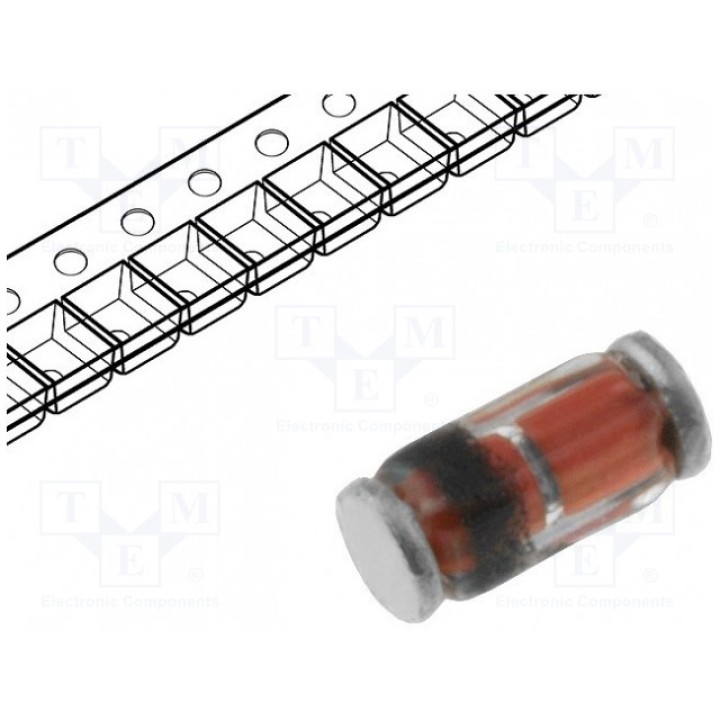 Диод стабилитрон 05Вт 75В CDIL BZV55C75 (BZV55C75-CDI)