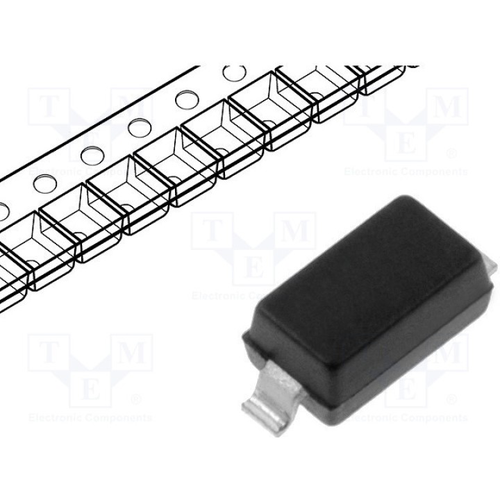 Диод стабилитрон 05Вт DC COMPONENTS BZT52C10 (BZT52C10-DC)