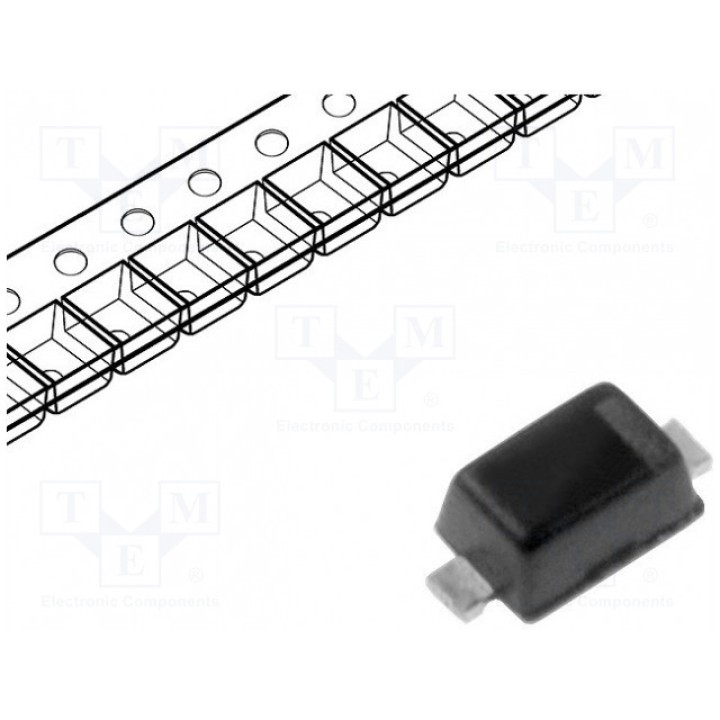 Диод стабилитрон 02Вт DC COMPONENTS BZX584C11 (BZX584C11-DC)