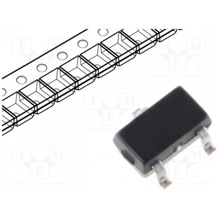 Диод стабилитрон 02Вт DIODES INCORPORATED BZX84C3V9W-7-F (BZX84C3V9W-7-F)