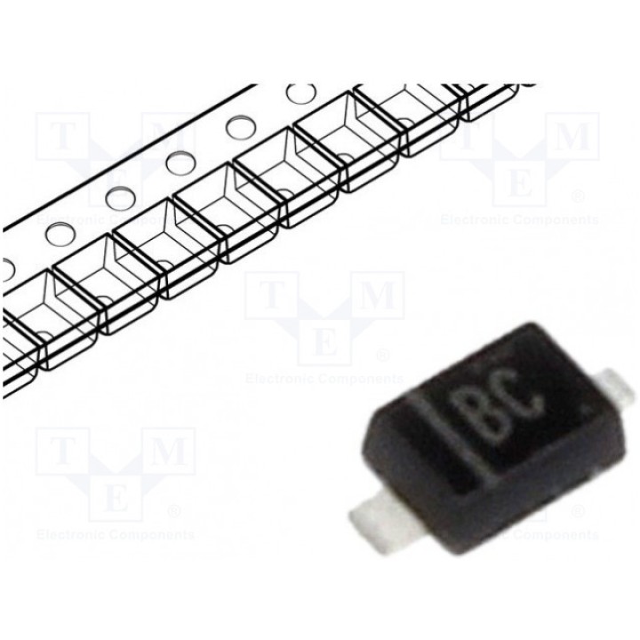 Диод импульсный Шоттки SMD 50В PANASONIC DB2J50100L (DB2J50100L)