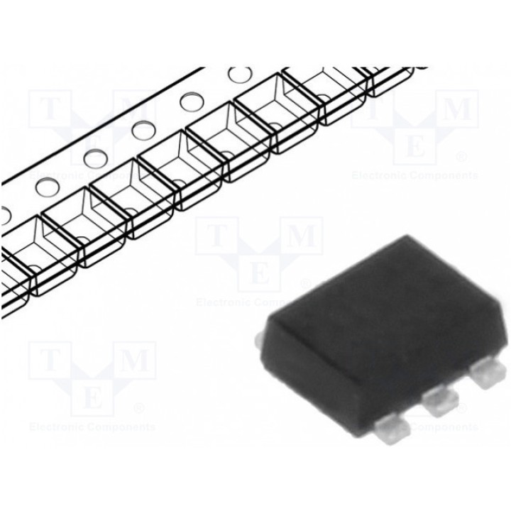 Диод защитный сборка STMicroelectronics ESDA6V1-5P6 (ESDA6V1-5P6)