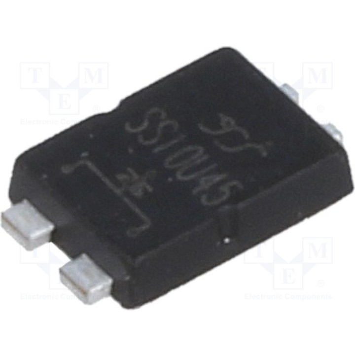 Диод выпрямительный Шоттки SMD YANGJIE TECHNOLOGY SS10U45 (SS10U45-YAN)