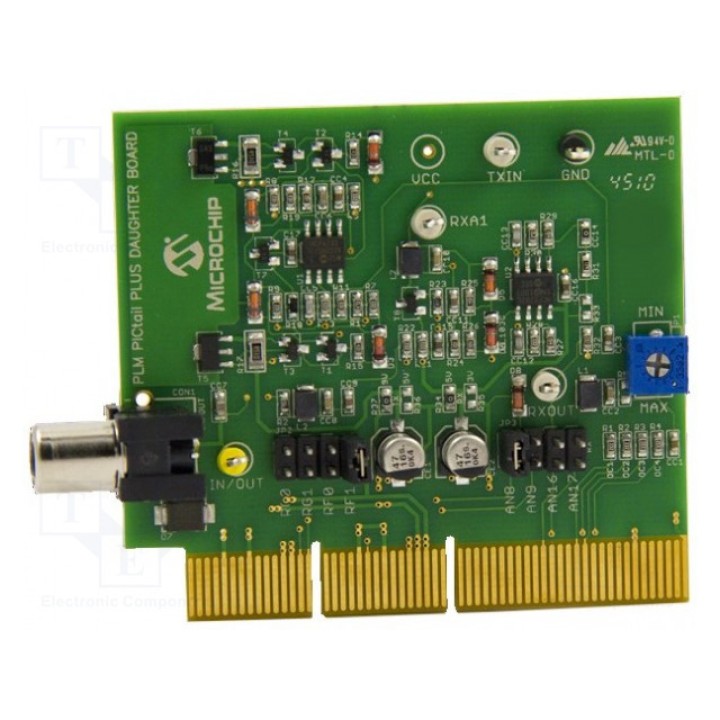 Плата расширения Power-Line Modem BPSK MICROCHIP TECHNOLOGY AC164142 (AC164142)