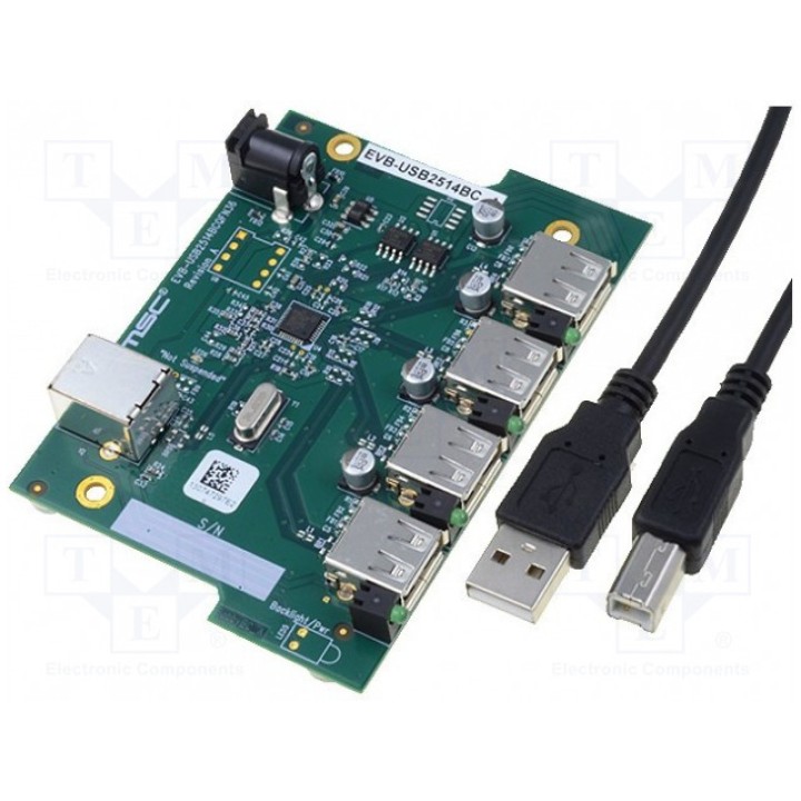Ср-во разработки Microchip MICROCHIP TECHNOLOGY EVB-USB2514BC (EVB-USB2514BC)