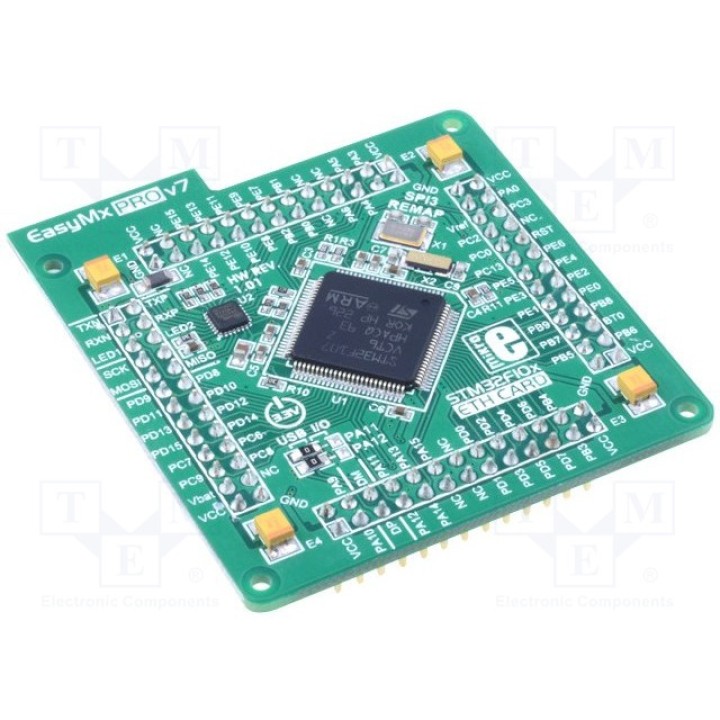 Мультиадаптер MIKROELEKTRONIKA EASYMX PRO V7 STM32 MCUCARD STM32F107 (MIKROE-1103)