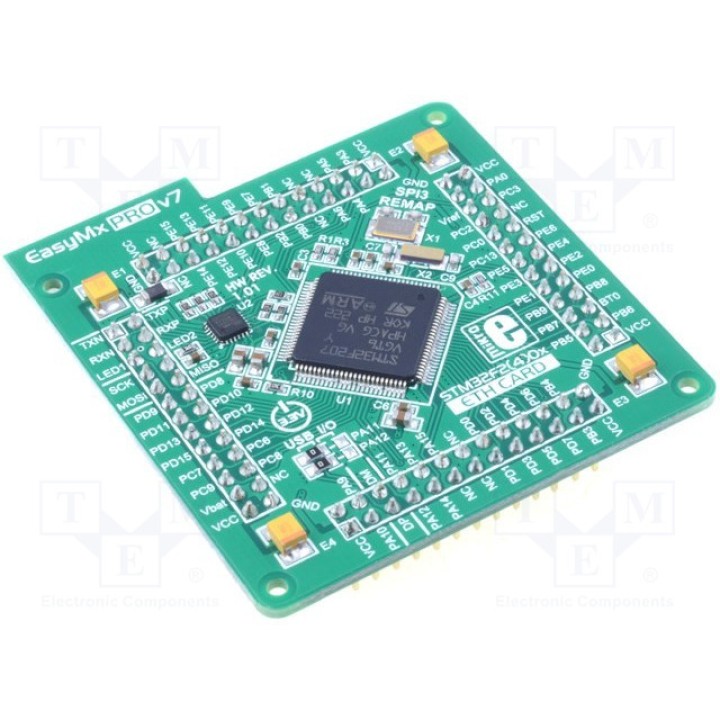 Мультиадаптер MIKROELEKTRONIKA EASYMX PRO V7 STM32 MCUCARD STM32F207 (MIKROE-1104)