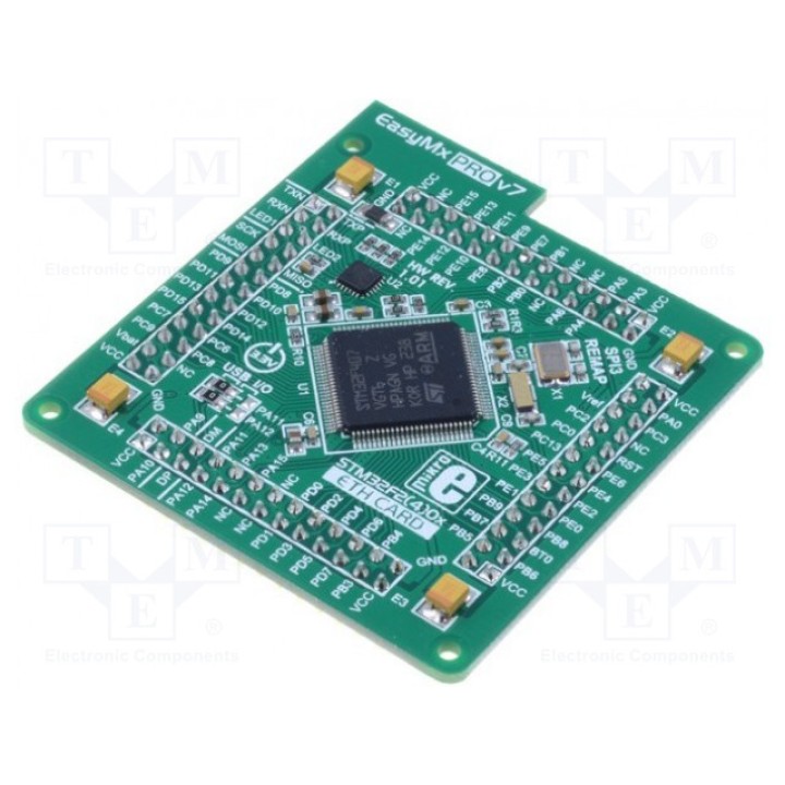 Мультиадаптер MIKROELEKTRONIKA EASYMX PRO V7 STM32 MCUCARD STM32F407 (MIKROE-1105)