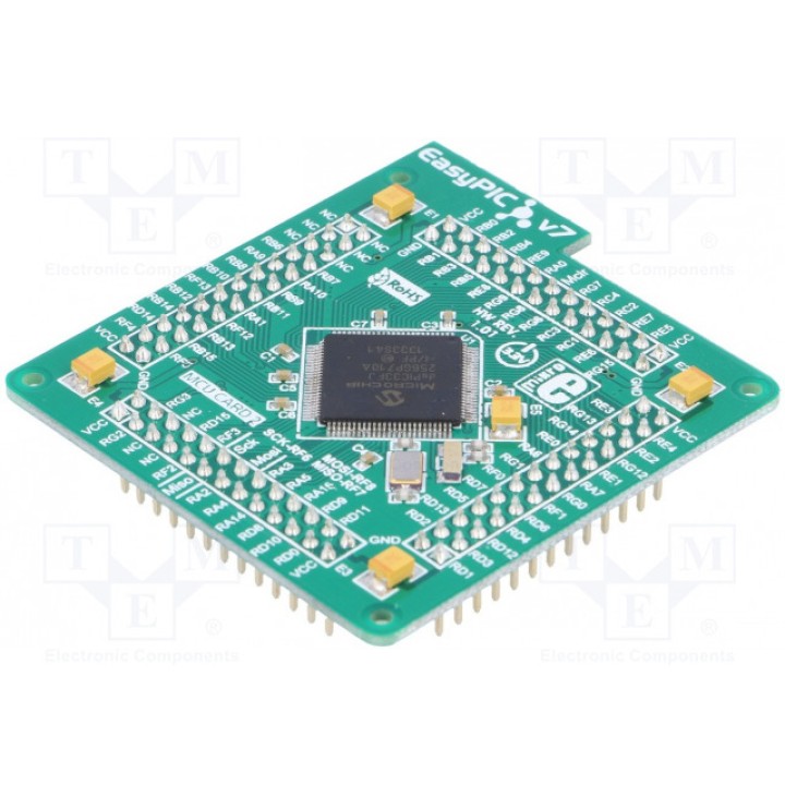 Мультиадаптер MIKROELEKTRONIKA EASYPIC FUSION V7 MCUCARD DSPIC33FJ256GP (MIKROE-1208)