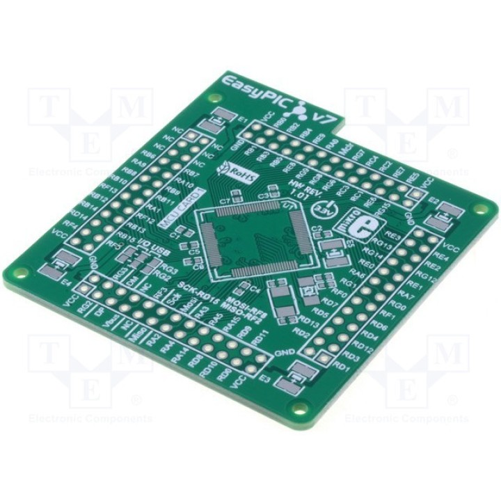 Мультиадаптер MIKROELEKTRONIKA EASYPIC FUSION V7 EMPTY MCUCARD1 100 PT (MIKROE-1289)