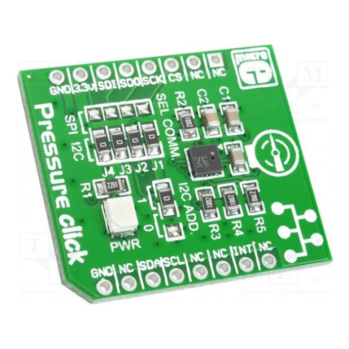 Click board MIKROELEKTRONIKA PRESSURE CLICK (MIKROE-1422)