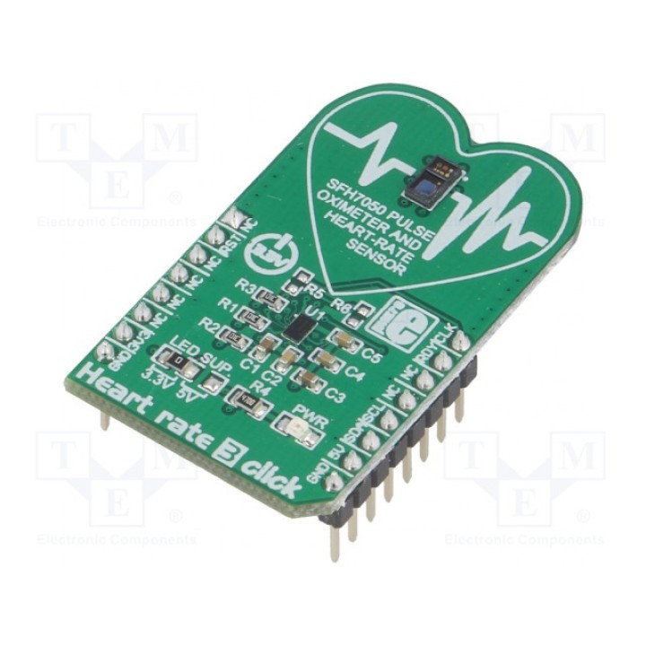 Click board MIKROELEKTRONIKA HEART RATE 3 CLICK (MIKROE-2036)