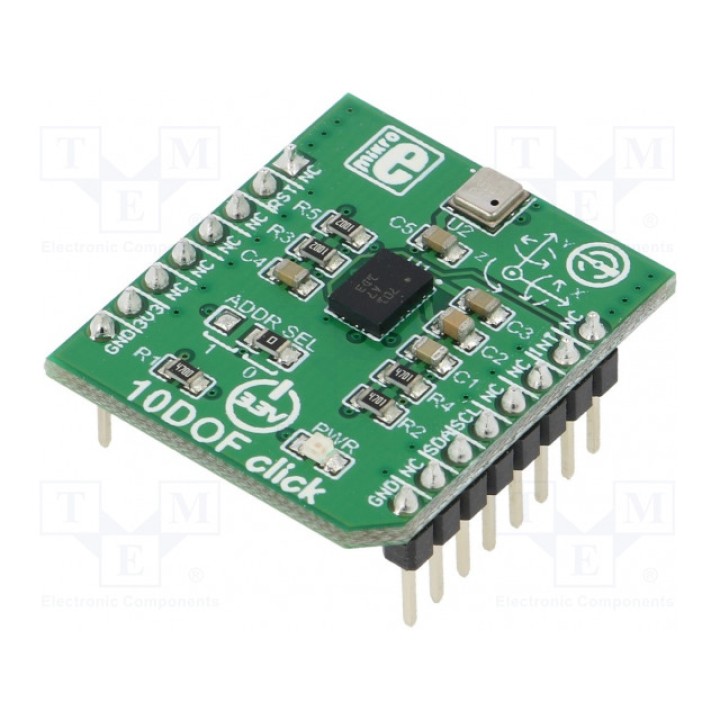 Click board MIKROELEKTRONIKA 10DOF CLICK (MIKROE-2073)