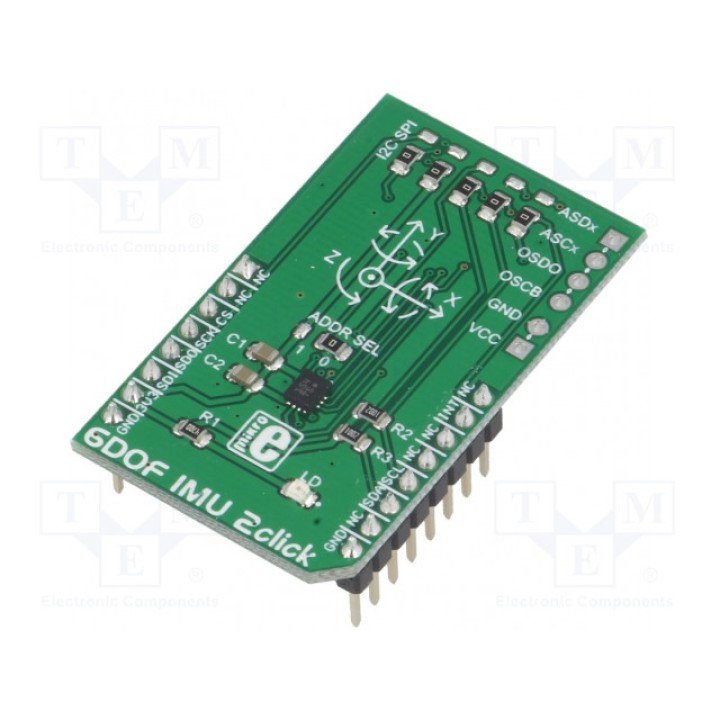 Click board IMU MIKROELEKTRONIKA 6DOF IMU 2 CLICK (MIKROE-2337)