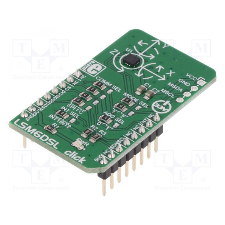 Click board MIKROELEKTRONIKA LSM6DSL CLICK (MIKROE-2731)