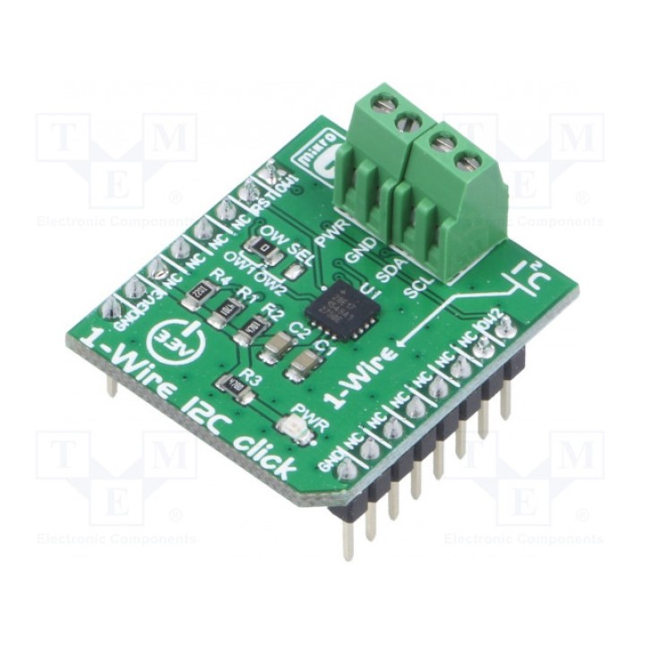 Click board MIKROELEKTRONIKA 1-WIRE I2C CLICK (MIKROE-2750)