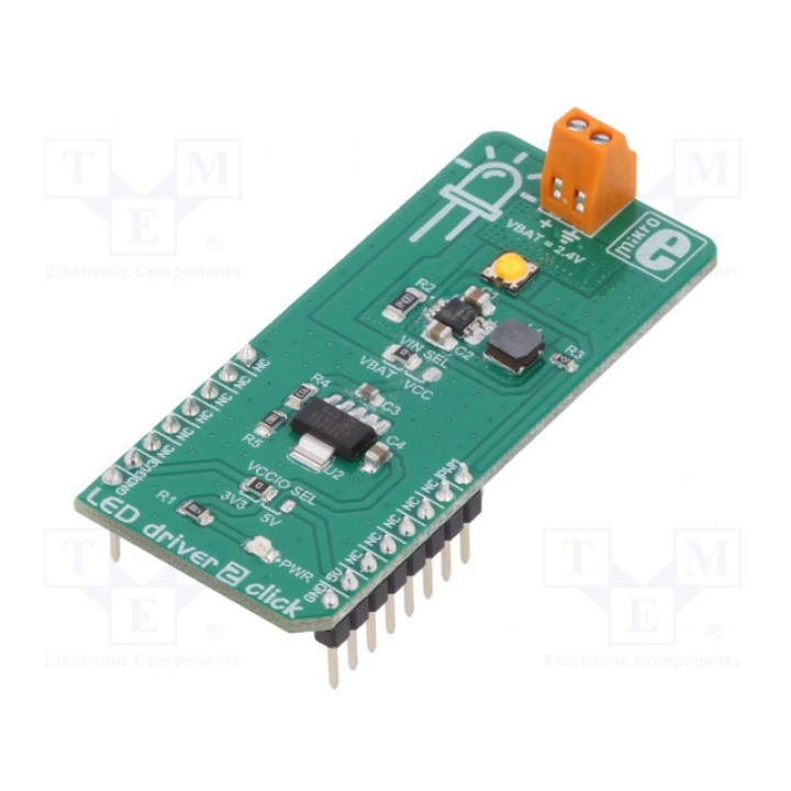 Click board LED MIKROELEKTRONIKA LED DRIVER 2 CLICK (MIKROE-2807)