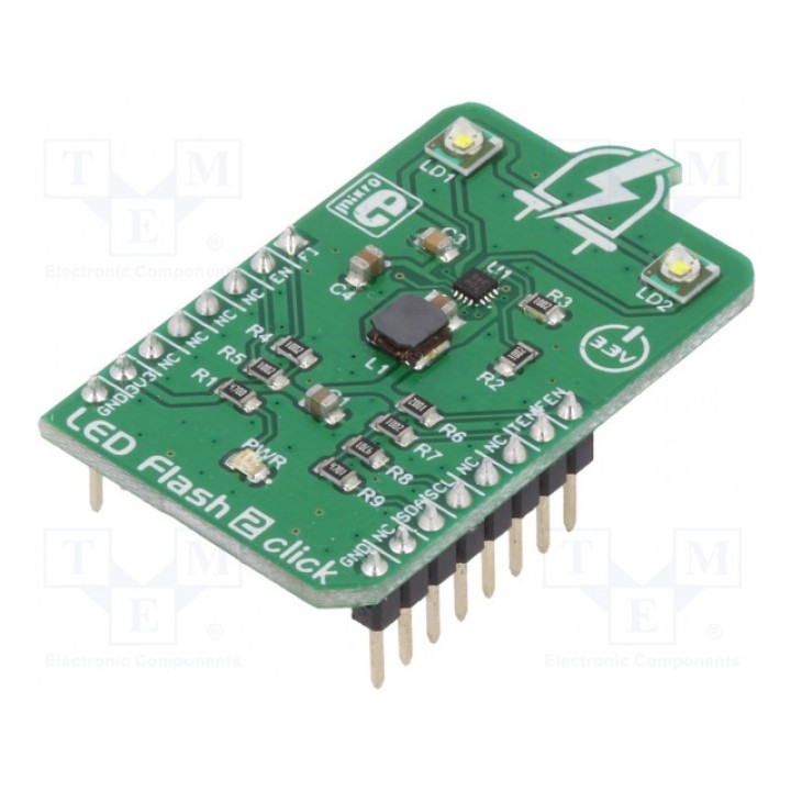 Click board MIKROELEKTRONIKA LED FLASH 2 CLICK (MIKROE-2830)