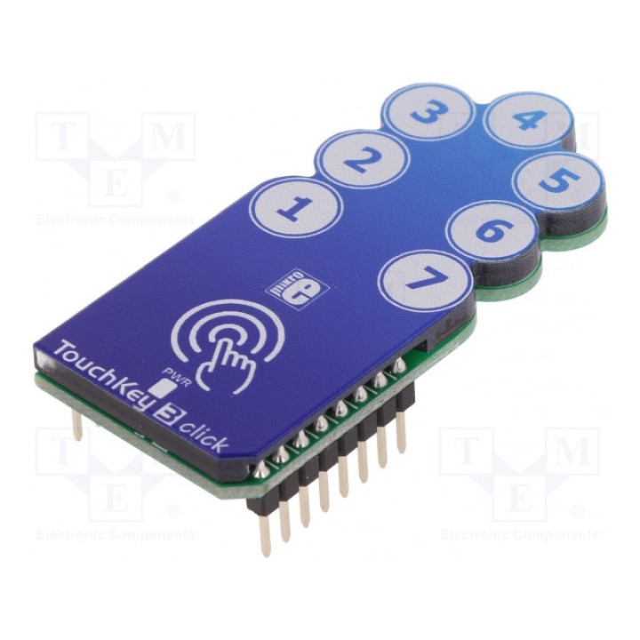 Click board MIKROELEKTRONIKA TOUCHKEY 3 CLICK (MIKROE-2891)