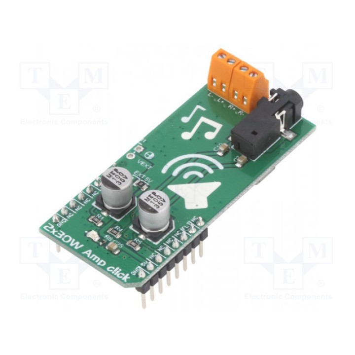 Click board MIKROELEKTRONIKA 2X30W AMP CLICK (MIKROE-3010)