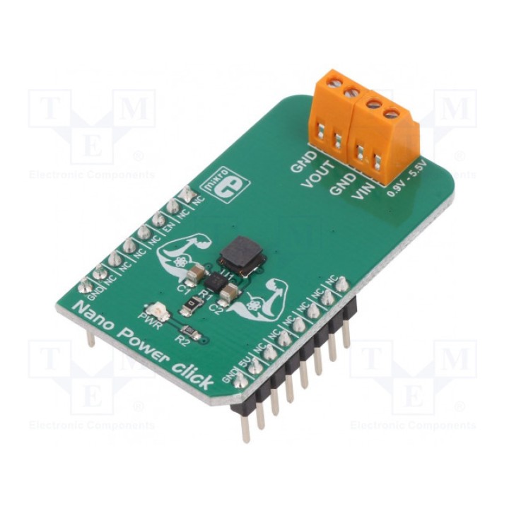 Click board MIKROELEKTRONIKA NANO POWER CLICK (MIKROE-3035)