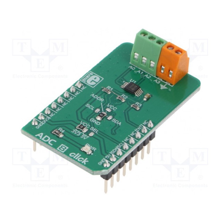 Click board MIKROELEKTRONIKA ADC 8 CLICK (MIKROE-3394)