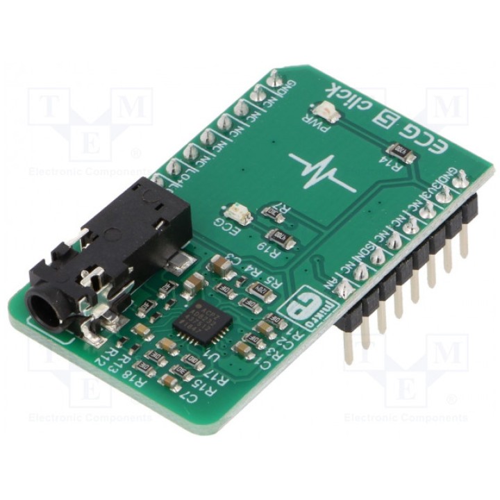 Click board MIKROELEKTRONIKA ECG 5 CLICK (MIKROE-3446)