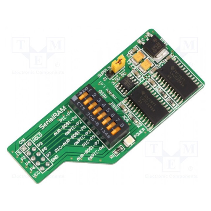 Дочерняя плата MIKROELEKTRONIKA SERIAL RAM BOARD (MIKROE-427)