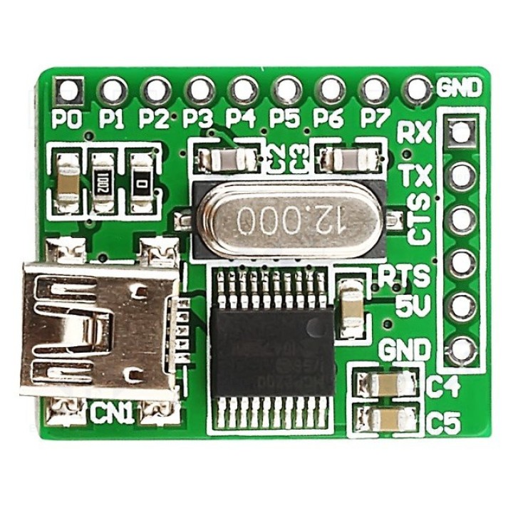 Дочерняя плата MIKROELEKTRONIKA USB UART 2 BOARD (MIKROE-549)