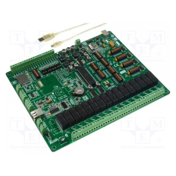 Ср-во разработки Microchip AVR MIKROELEKTRONIKA AVRPLC16 V6 PLC SYSTEM (MIKROE-551)