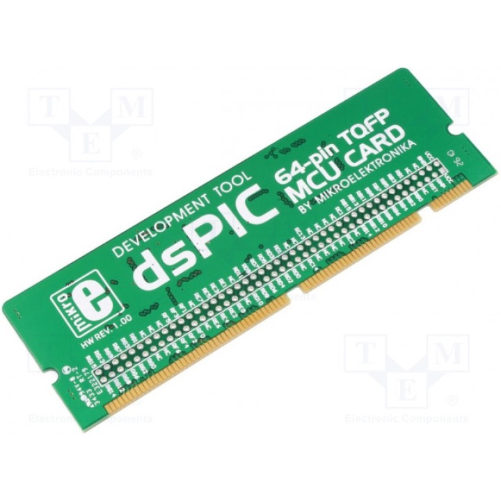 Мультиадаптер MIKROELEKTRONIKA BIGDSPIC6 64-PIN TQFP MCU CARD EMPTY PCB (MIKROE-560)