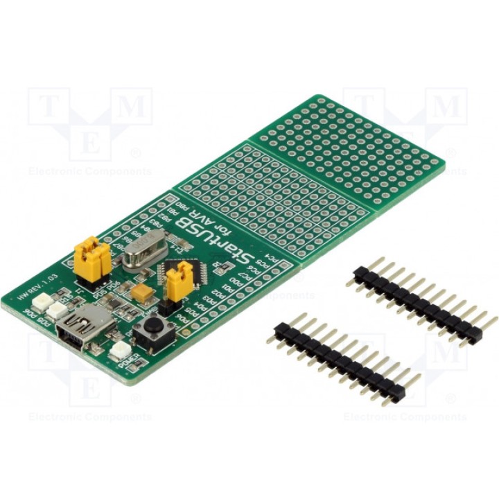 Ср-во разработки Microchip AT90 MIKROELEKTRONIKA STARTUSB FOR AVR (MIKROE-682)